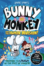 BUNNY VS MONKEY & HUMAN INVASION GN