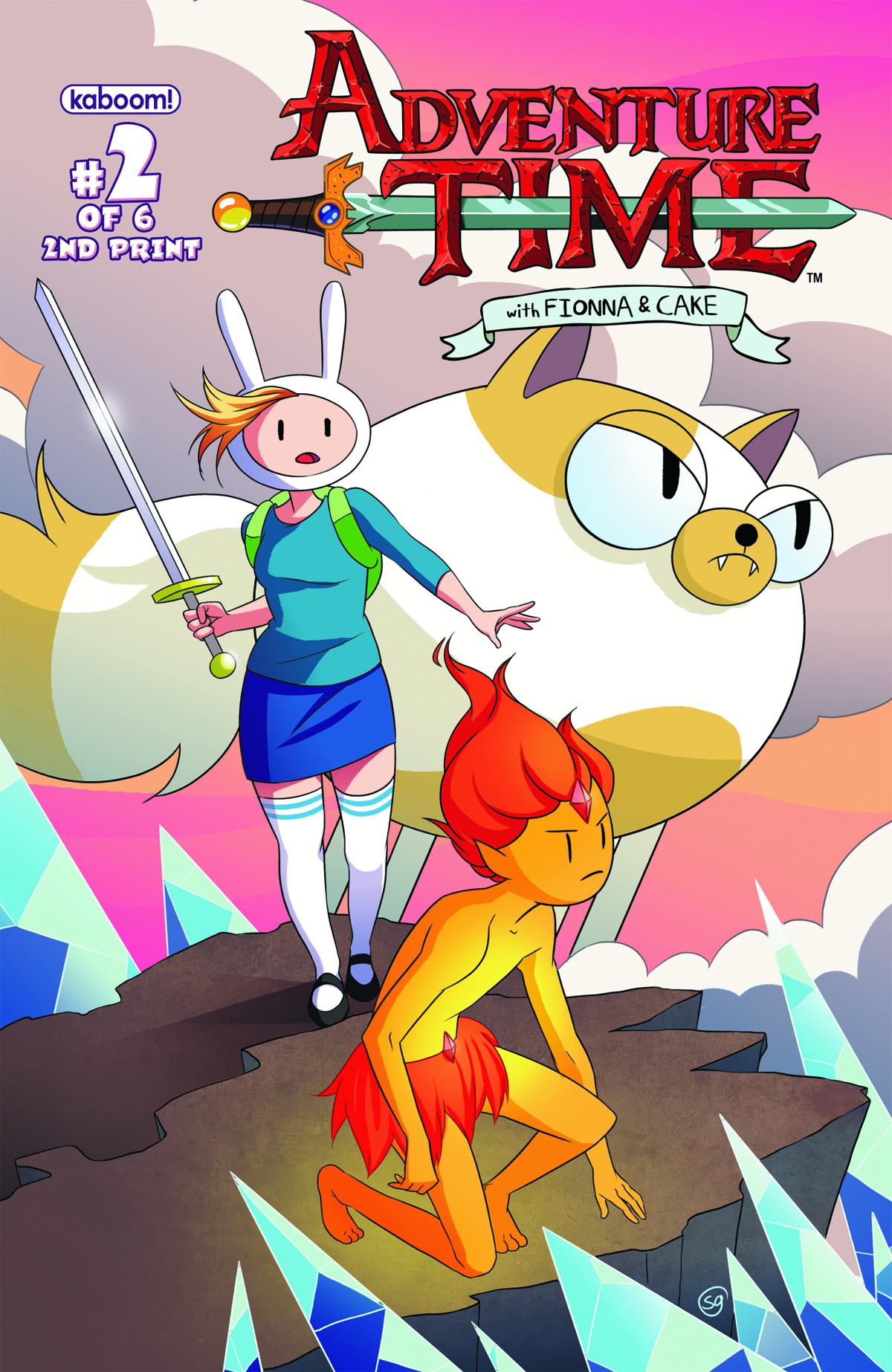 JAN138280 - ADVENTURE TIME FIONNA & CAKE #2 (OF 6) 2ND PTG (PP #1065