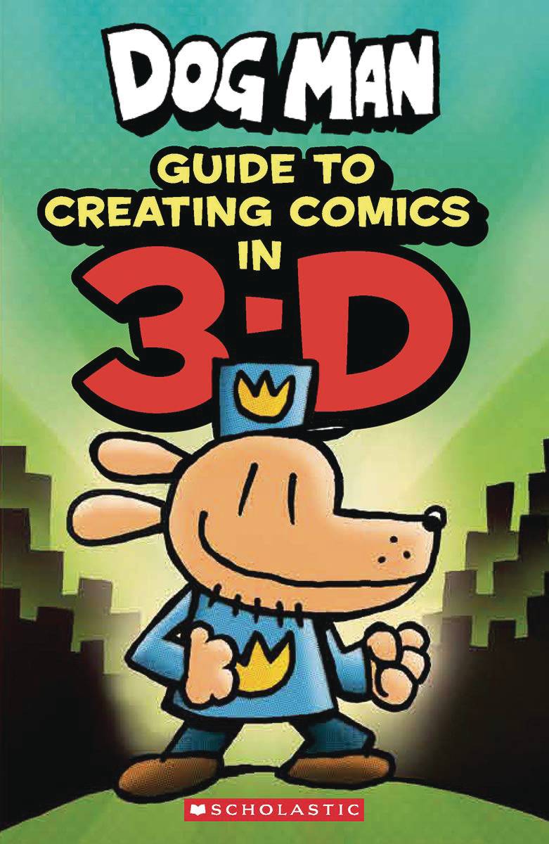 JUL192157 - DOG MAN GUIDE TO CREATING COMICS IN 3-D - Kids Comics