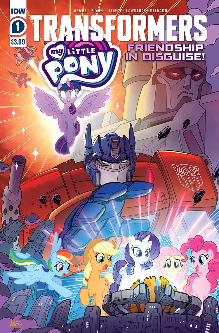 MY LITTLE PONY TRANSFORMERS #1 (OF 4) CVR A FLEECS