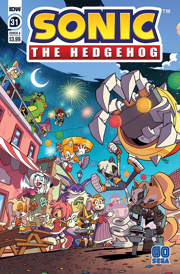 SONIC THE HEDGEHOG #31 CVR A YARDLEY