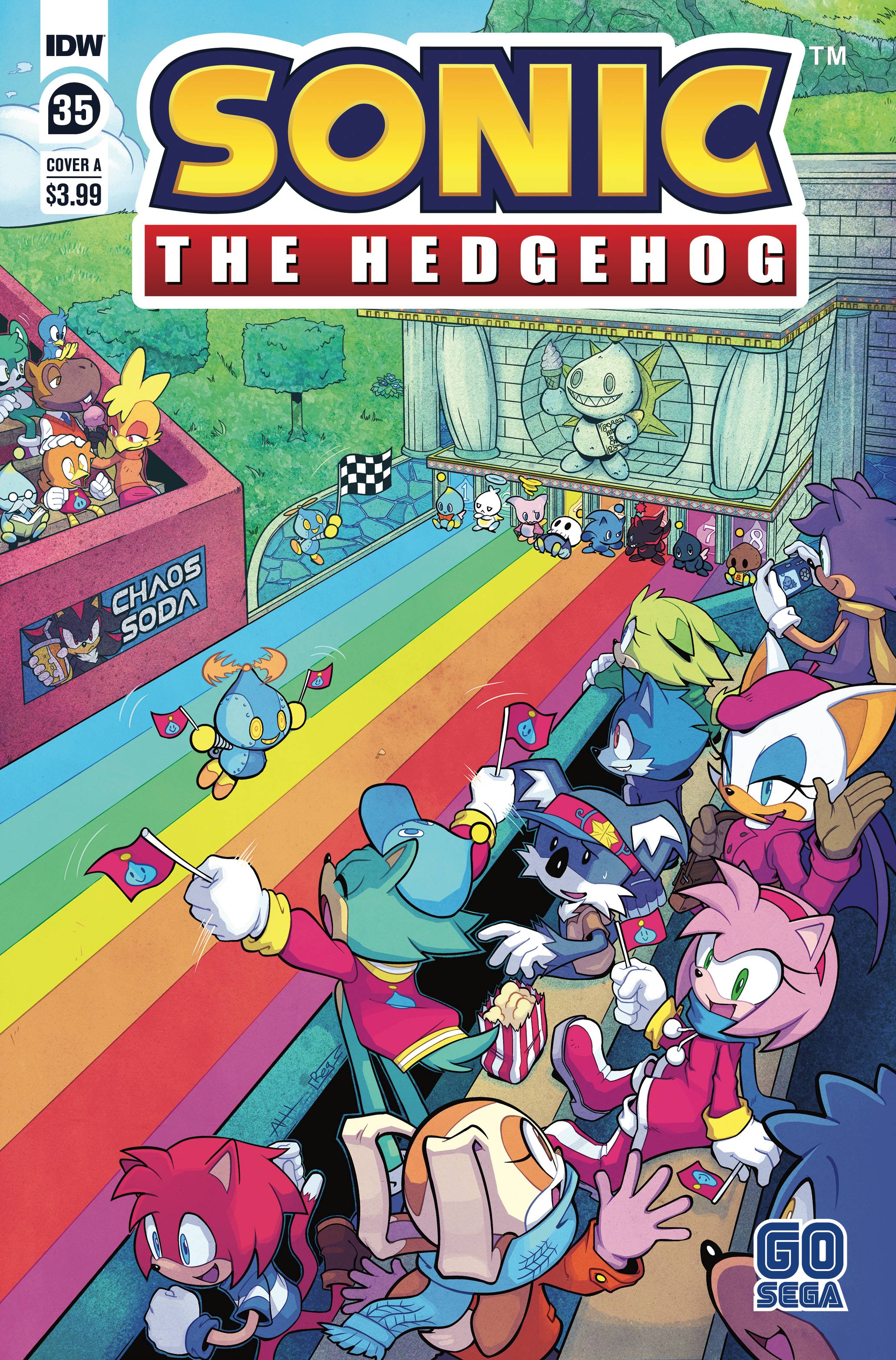 SONIC THE HEDGEHOG #35 CVR A HAMMERSTROM