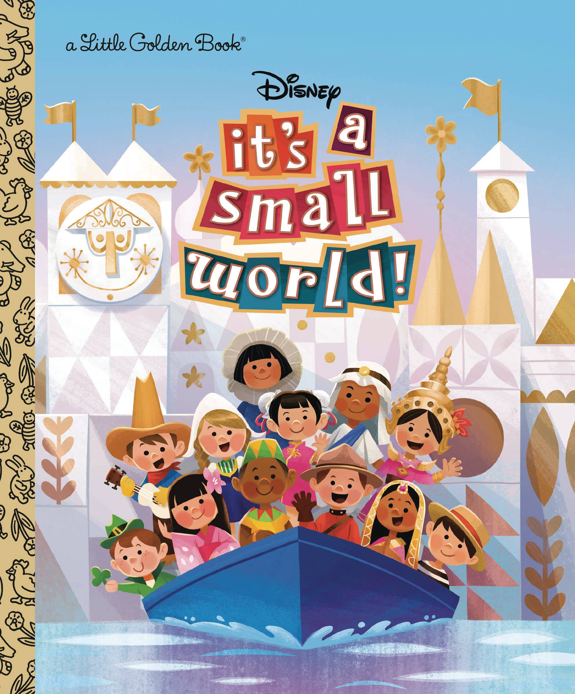 DISNEY ITS A SMALL WORLD LITTLE GOLDEN BOOK