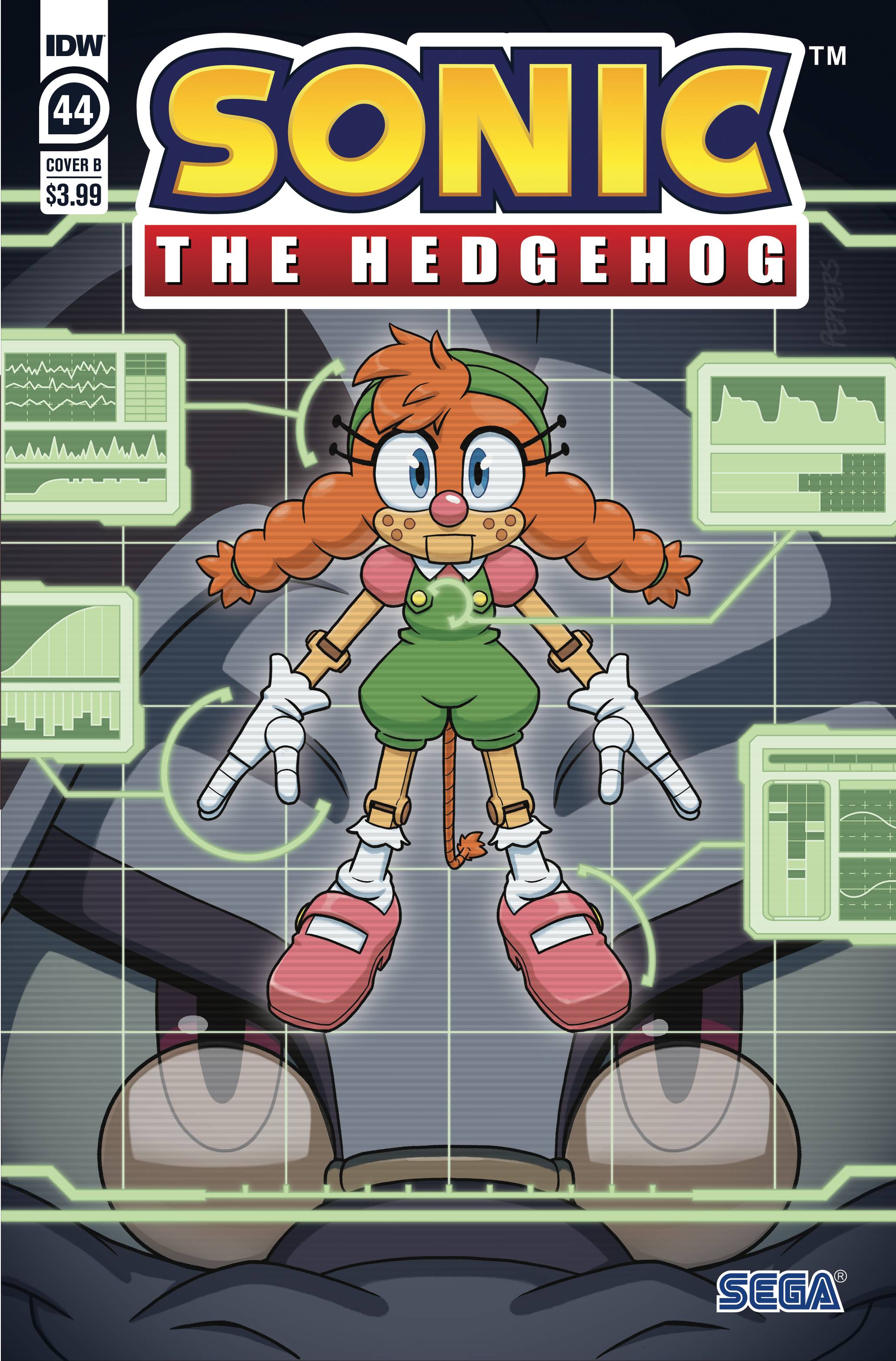 JUN210481 - SONIC THE HEDGEHOG #44 CVR B PEPPERS - Kids Comics